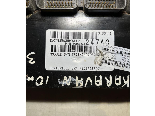 Řídící jednotka 05150247AC, P05150247AC Chrysler Town & Country V 2010