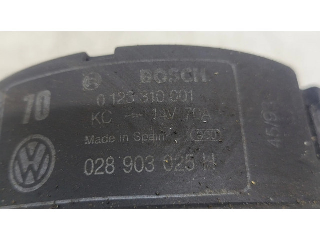 Генератор 028903025H, 0123310001 Seat Cordoba (6K) 1.4