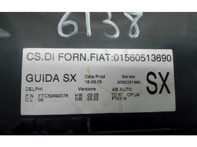 Модуль блока управления кондиционером 01560513690, FTC52492078   Alfa Romeo GTV