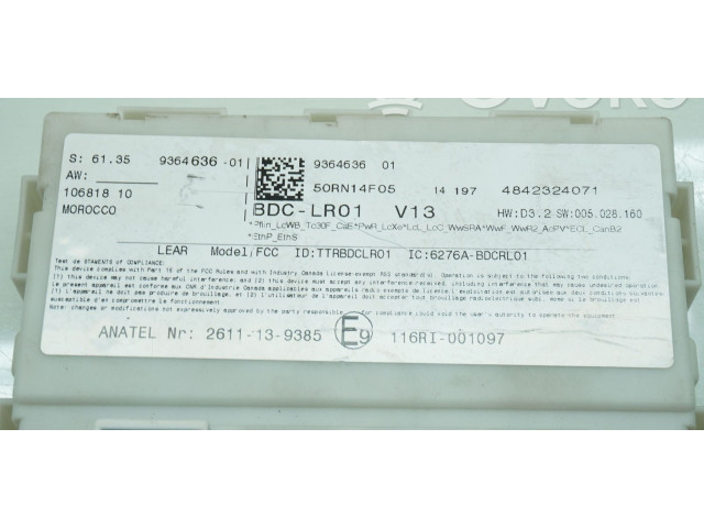 Блок комфорта 9364636, 9364636 Mini One - Cooper Coupe R56