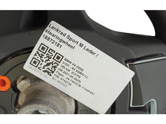 Руль BMW X3 G01  2018 - 2024 года 32308094542, 8094542      