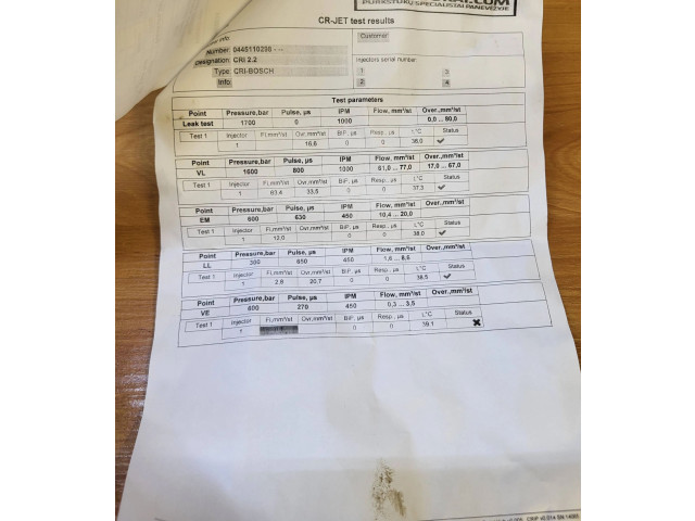 Форсунка 30277526    Volvo S80   