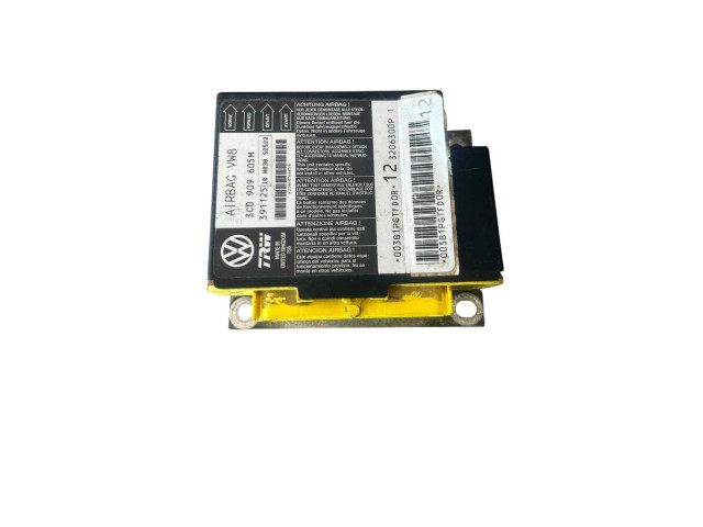Блок подушек безопасности 3C0909605M, 3206300P   Volkswagen PASSAT B6