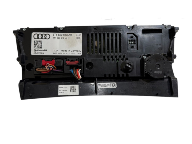 Блок управления климат-контролем 8T1820043AH, A2C53345972 Audi A4 Allroad B8