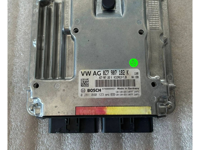 Блок управления двигателем Блок управления 0Z7907182K   Skoda Kodiaq