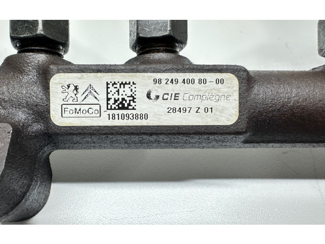 Топливная рампа 9824940080, 181093880   Peugeot Partner III   для двигателя BHY