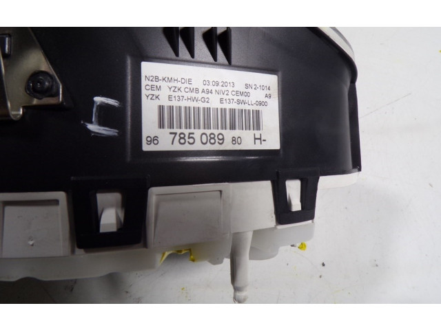 Спидометр (приборный щиток)    9678508980, 9678508980   Peugeot 2008 I