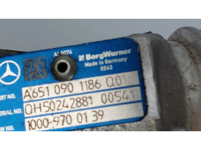 Turbodmychadlo Турбина A6510901586 Mercedes-Benz C AMG W205 651921