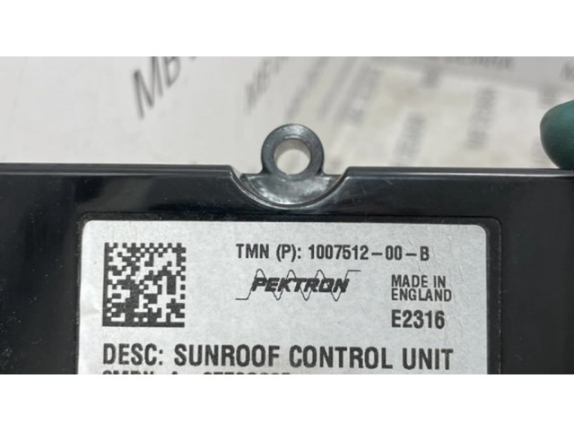 Блок управления раздвижной крыши