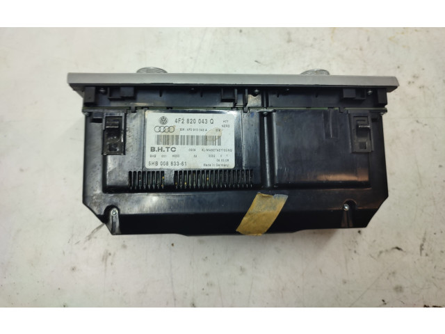 Блок управления климат-контролем 4F2820043Q   Audi A6 S6 C6 4F