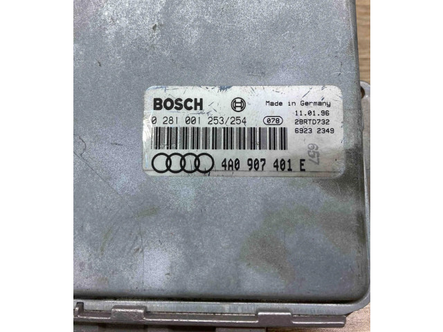 Řídící jednotka 4A0907401E, 0281001253   Audi A6 S6 C4 4A 1994