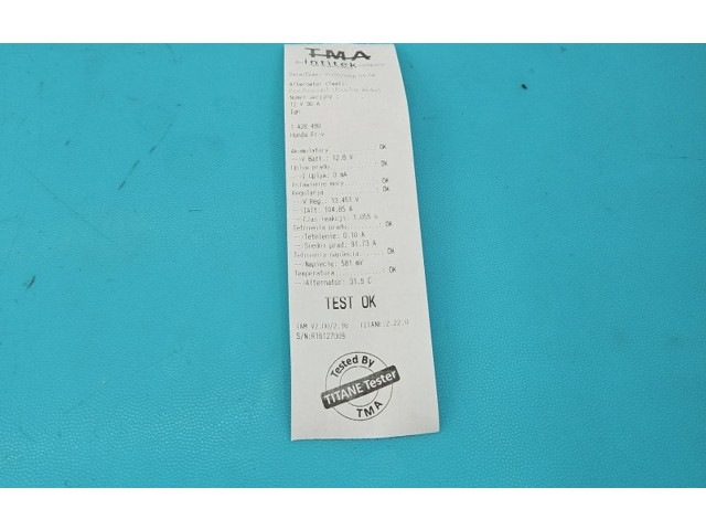 Генератор A2TC0691A, IMPRK1428490 Honda FR-V