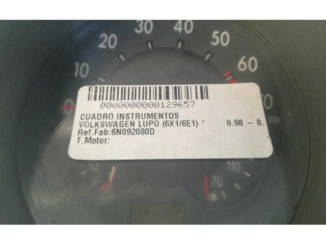 Панель приборов 6N092080D   Volkswagen Lupo       