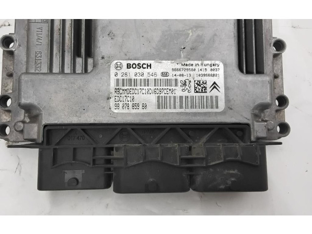 Комплект блоков управления DV6DTED   Peugeot 2008 I