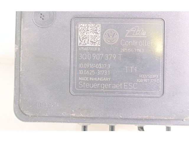 Блок АБС 3Q0614517T, 3Q0907379T   Skoda  Octavia Mk3 (5E)  2013 - 2019 года