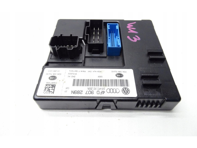 Блок комфорта 4F0907289N   Audi A6 S6 C6 4F   