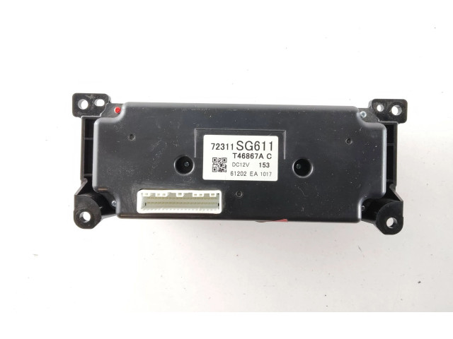 Блок управления климат-контролем 72311SG611, 61202EA1017 Subaru Forester SJ