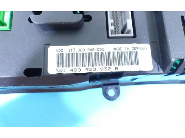 Панель приборов 4B0920932R, IMPRK1236883 Audi A6 S6 C5 4B