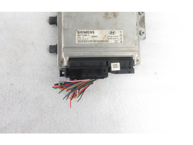 Блок управления двигателя 3910923370, 3910523440   Hyundai Coupe