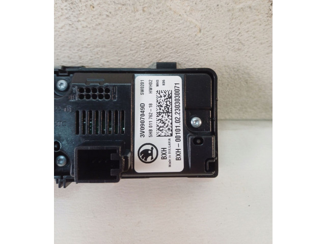 Блок управления климат-контролем 3V0907049D   Skoda Superb B8 (3V)