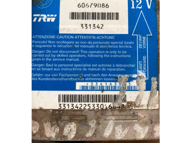 Блок подушек безопасности 60679086 Alfa Romeo 166