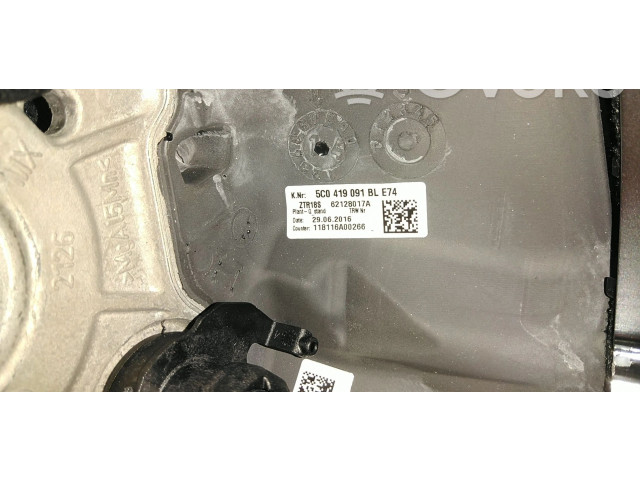 Руль Volkswagen Jetta VI  2011 - 2018 года 5C0419091BL, 561419091D      