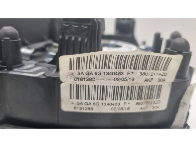 Подушка безопасности водителя 98072114ZD, 618128C Peugeot 2008 I