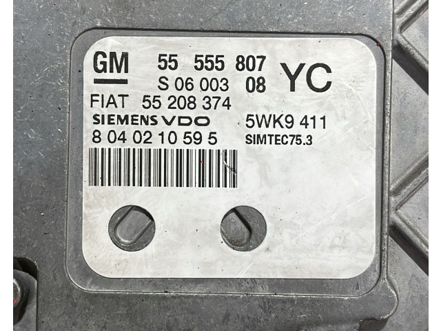 Řídící jednotka 55555807, 55555807 Fiat Croma 2008