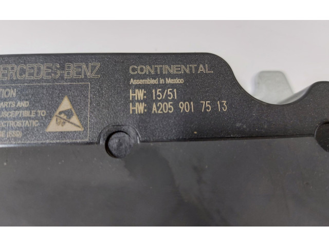 Блок подушек безопасности A2059009627 Mercedes-Benz GLC X253 C253