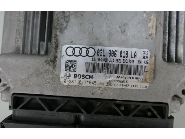 Блок управления двигателя 03L906018LA Audi A6 S6 C7 4G