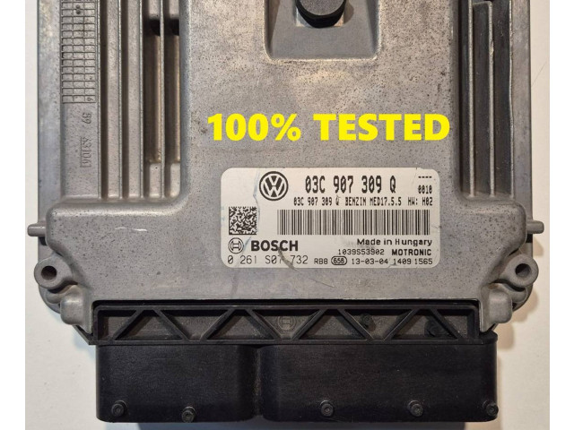 Řídící jednotka 0261S07732, 03C907309Q Volkswagen Tiguan 2015