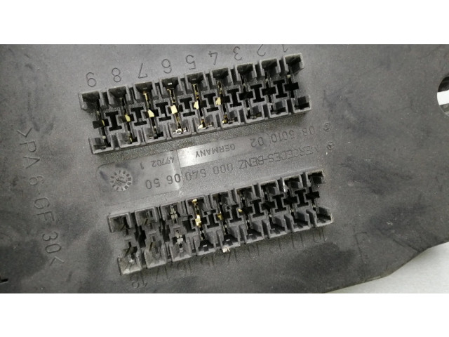 Pojistková skříňka 08501002, 0005400650 Mercedes-Benz Vito Viano W638 2002