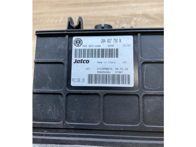 Блок управления коробкой передач 09A927750N Audi A3 S3 8L