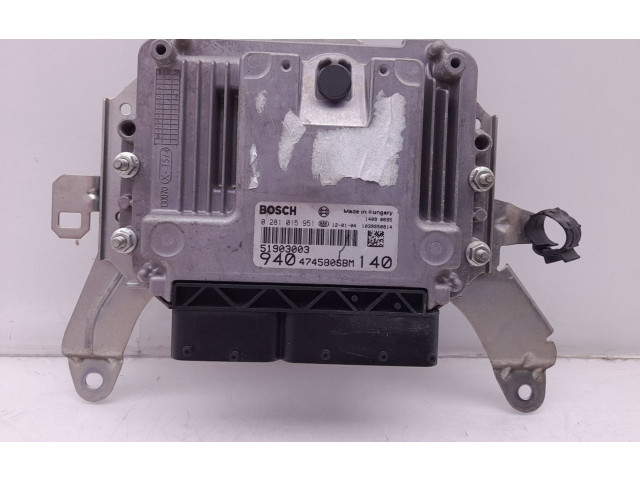 Řídící jednotka 51903003, 0281015951-BOSCH Alfa Romeo Giulietta 2012