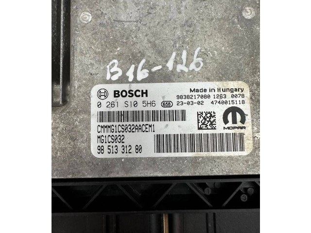 Řídící jednotka 0261S105H6, 9651331280 Peugeot 208 2023