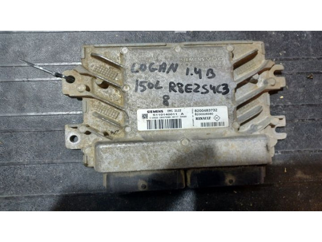Блок управления двигателем Блок управления S110140011-1.4B   Dacia Logan I
