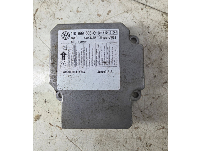 Блок подушек безопасности 1T0909605C, 09H025S1500 Volkswagen Touran I