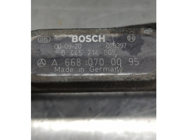 Топливная рампа A6680700095, 0445214005 Mercedes-Benz A W168