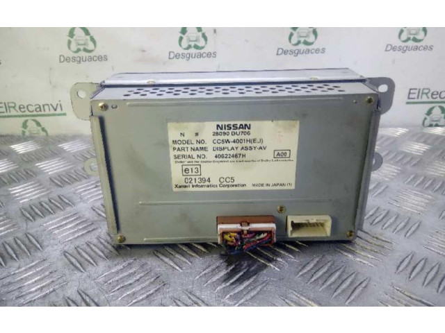 Дисплей 28090BU706 Nissan Almera Tino