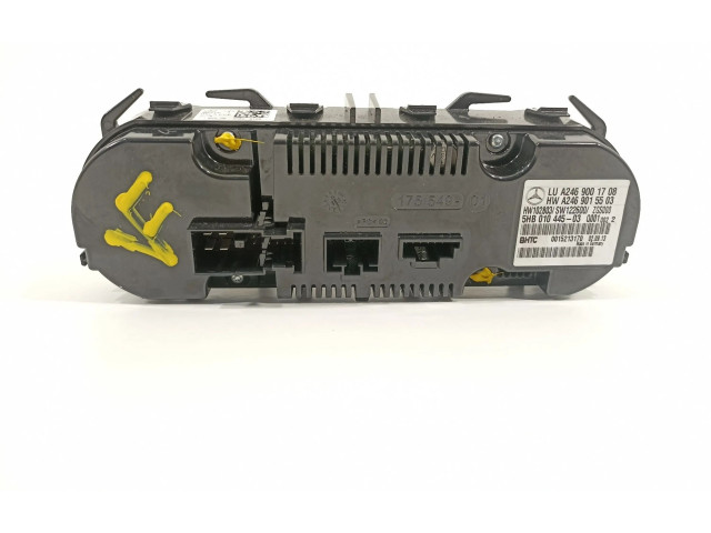 Блок управления климат-контролем A2469001708, A2469015503   Mercedes-Benz A W176