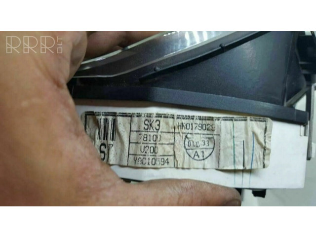 Přístrojová deska Honda Concerto 1993 HR0179029