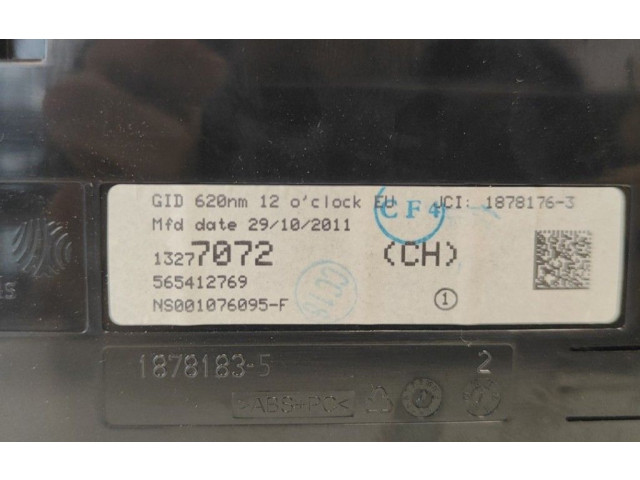 Дисплей 565412769, 13277072 Opel Meriva B