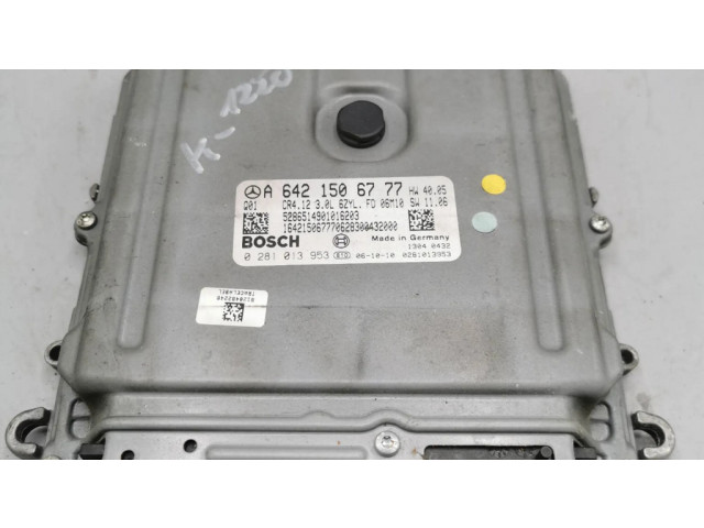 Řídící jednotka A6421506777, 0281013953 Mercedes-Benz ML W164 2008