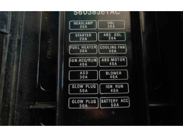 Модуль управления BSM 56038361AC, 7057 Jeep Cherokee XJ