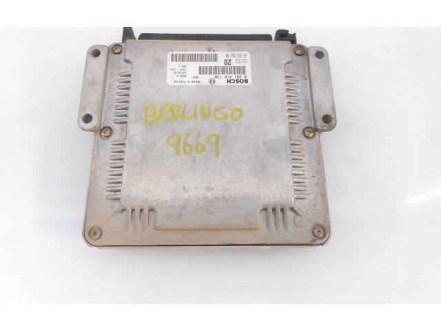 Řídící jednotka 0281010138, 9636255480   Citroen Berlingo 2001