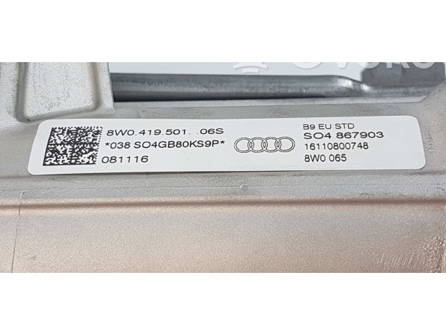 Рулевая рейка 8W0419501, 8W0419501E Audi A4 Allroad - года