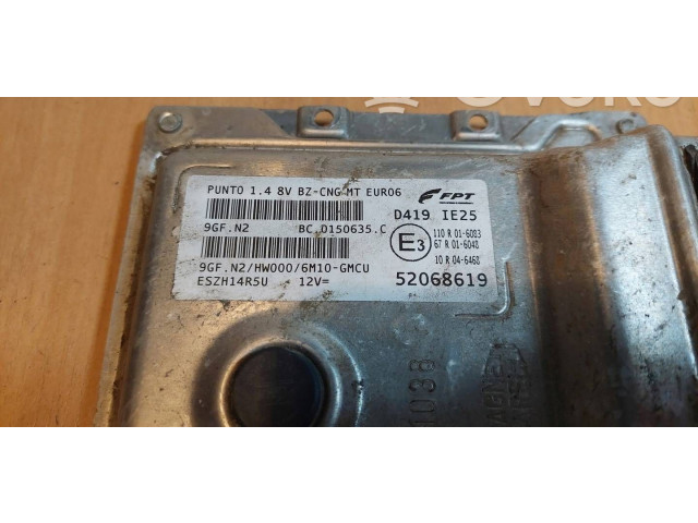 Řídící jednotka 52068619, 9GF.N2   Fiat Punto Evo 2020