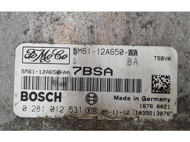 Блок управления двигателя 6M6112A650BA, 5M6112A650AA Mazda 3 I