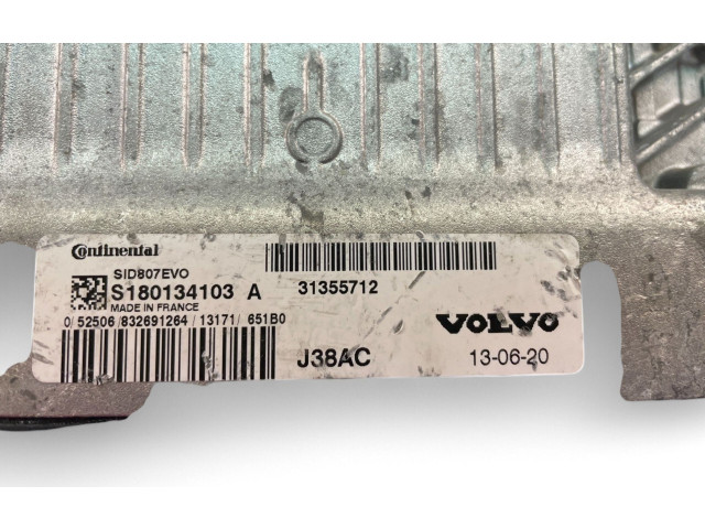 Блок управления двигателем Блок управления 31355712, S180134103A   Volvo S60