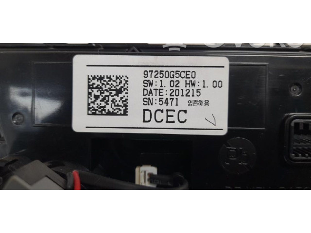 Блок управления климат-контролем 97250G5CE0   KIA Niro